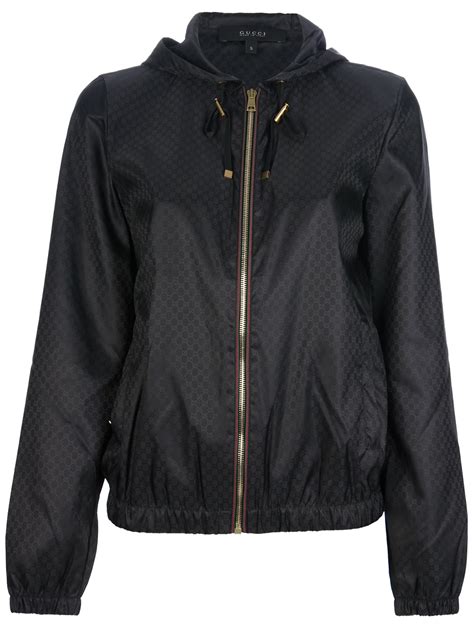 gucci black gg windbreaker|Gucci windbreaker monogram.